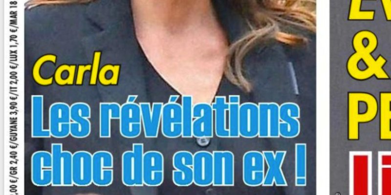 Carla Bruni brisée - Les révélations choc de son ex Raphaël Enthoven