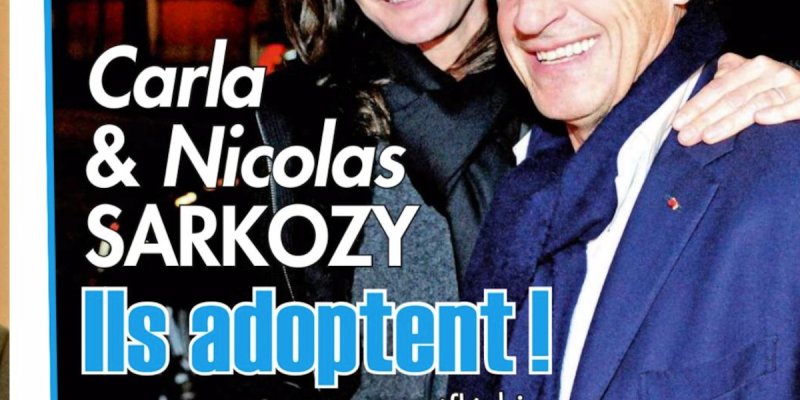 Carla Bruni et Nicolas Sarkozy, ils adoptent, ils ont sauté le pas