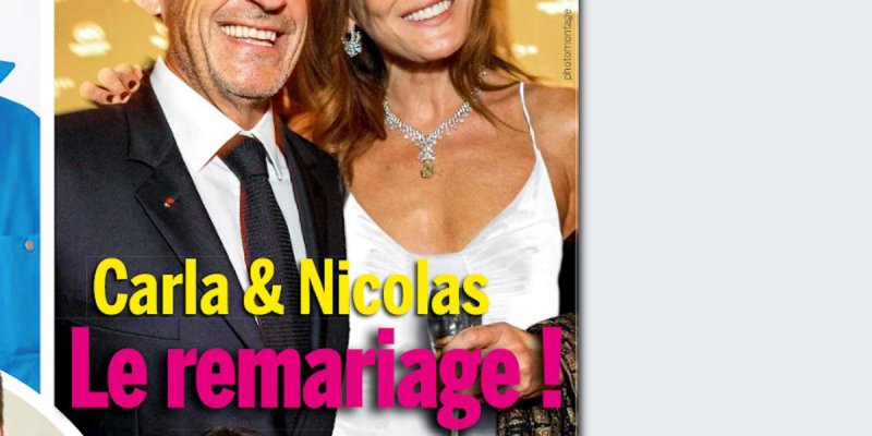 Carla Bruni et Nicolas Sarkozy, le remariage, la grande surprise de l'été