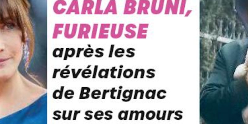 Carla Bruni furieuse contre Louis Bertignac - cette confidence qu'elle a mal encaissée