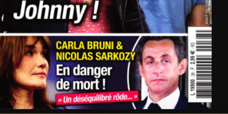 Carla Bruni, Nicolas Sarkozy - En danger de mort, un déséquilibré rôde (photo)