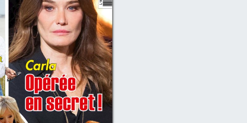 Carla Bruni opérée en secret, elle se fait soigner aux États-Unis