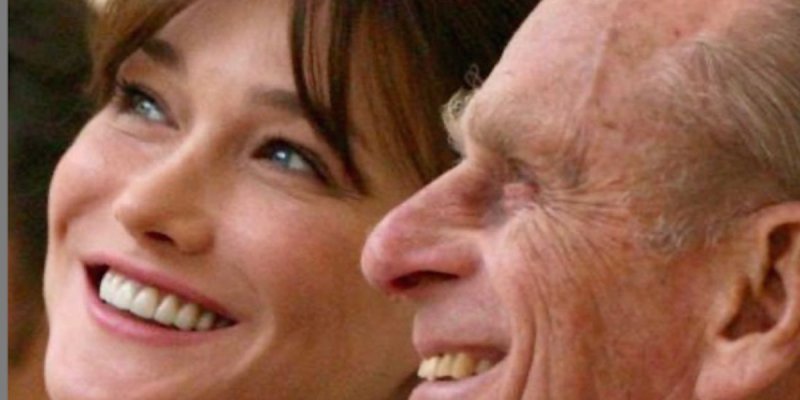 Carla Bruni réagit à la mort du Prince Philip, leur rencontre immortalisée (photo)