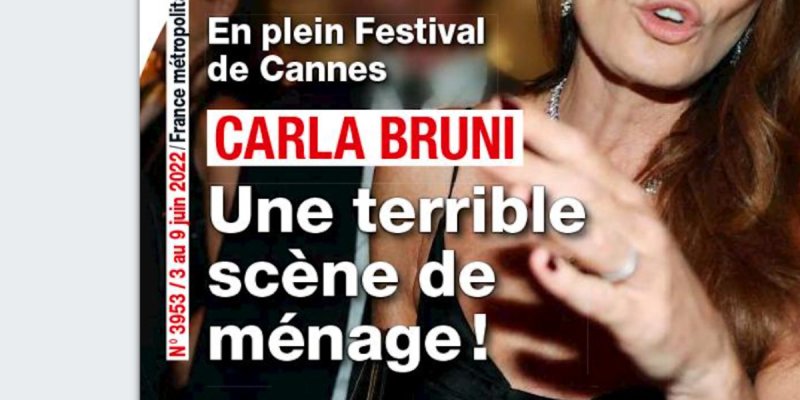 Carla Bruni et Nicolas Sarkozy, une terrible scène de ménage à Cannes