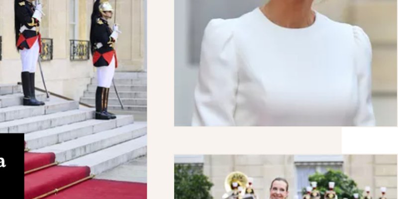 Carole Bouquet en robe indienne -, retrouvailles chaleureuses avec Brigitte Macron à l'Elysée