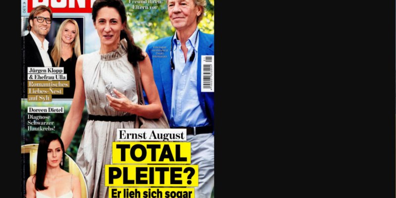 Caroline de Monaco refuse de l'argent à Ernst August, totalement fauché, il touche le fond