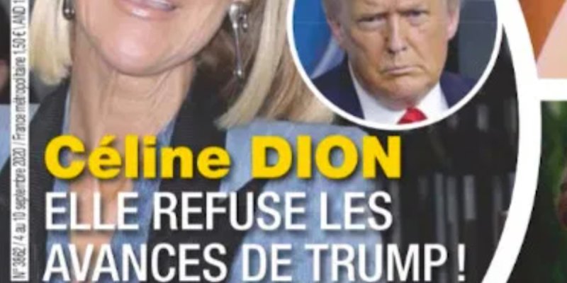 Céline Dion "humiliante" - Elle refuse les avances de Donald Trump qui quitte la Maison-Blanche