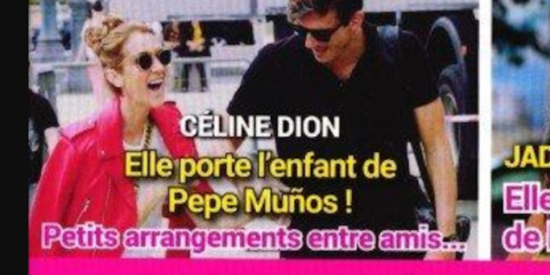 Céline Dion "porte" l'enfant de Pepe Munoz - Un petit arrangement