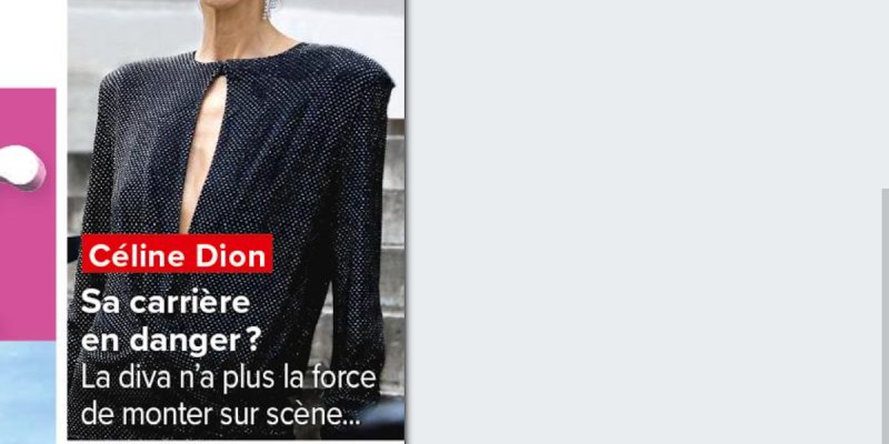 Céline Dion, une santé trop fragile, la fin de sa carrière se précise