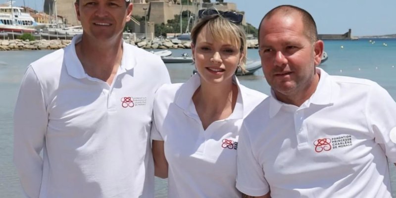 « Heureuse et en bonne santé », Charlène de Monaco rayonne avec Gareth à Calvi pour la Fondation Princesse Charlène