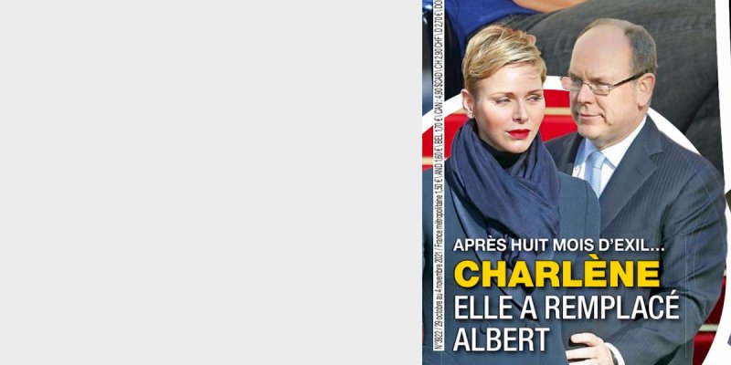 Charlène de Monaco remplace Albert par un autre, après huit mois d'exil