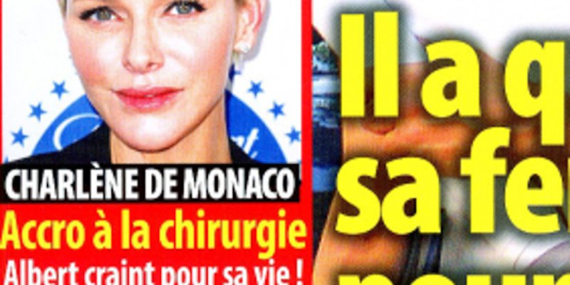 Charlène de Monaco, une chirurgie esthétique qui mal tournée, rumeur alimentée par Stéphane Bern (photo)