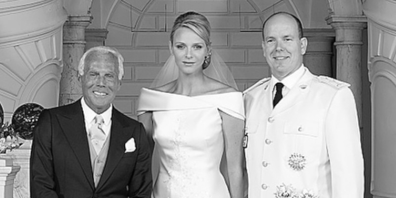 Charlène et Albert de Monaco frappés par la perte de Giorgio Armani