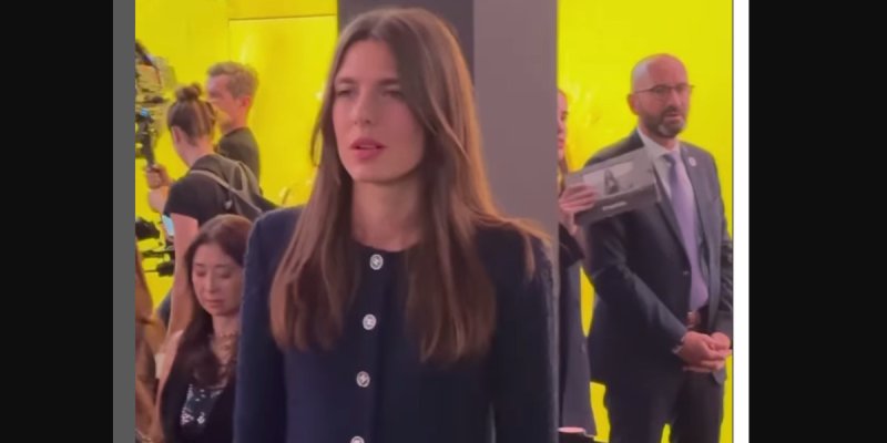 Charlotte Casiraghi en deuil : son apparition émouvante au défilé Chanel, elle parait si triste