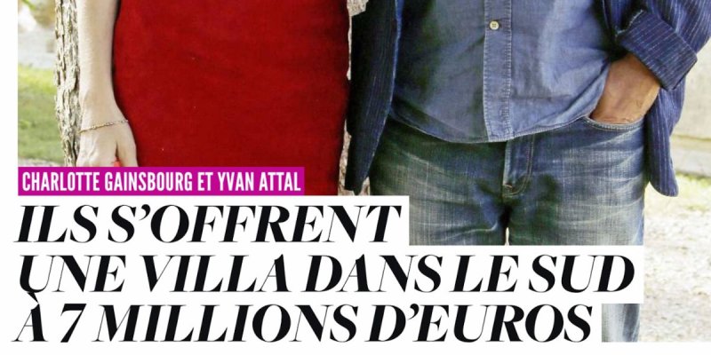 Charlotte Gainsbourg et ses filles réfugiée à Baux-de-Provence, dans une villa à plusieurs millions