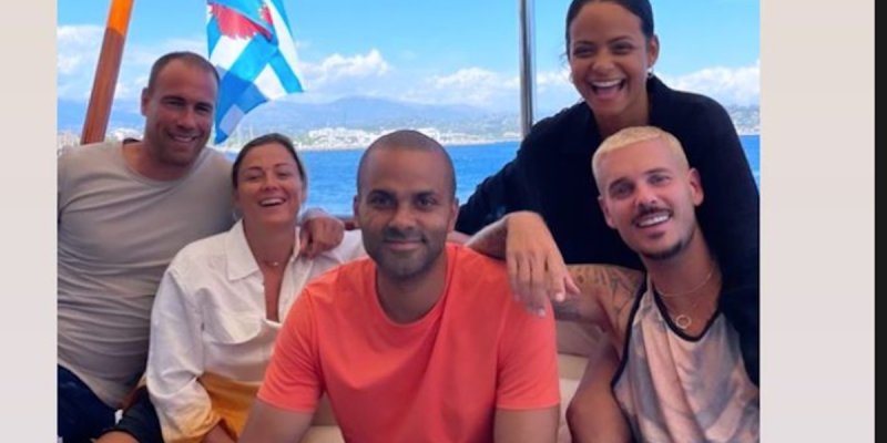 Christina Milian et M. Pokora, un séjour de rêve en Méditerranée, Tony Parker de l'aventure (photo)
