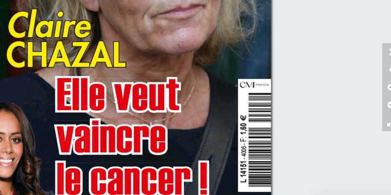 Claire Chazal, à 65 ans, elle veut vaincre le cancer avec courage