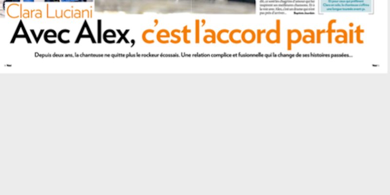 Clara Luciani, avec Alex, c'est l'accord parfait, son ex toxique oublié