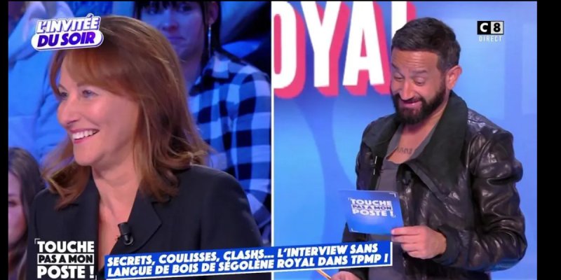 Cyril Hanouna fait rougir Ségolène Royal dans TPMP : Que se passe-t-il en coulisses ?