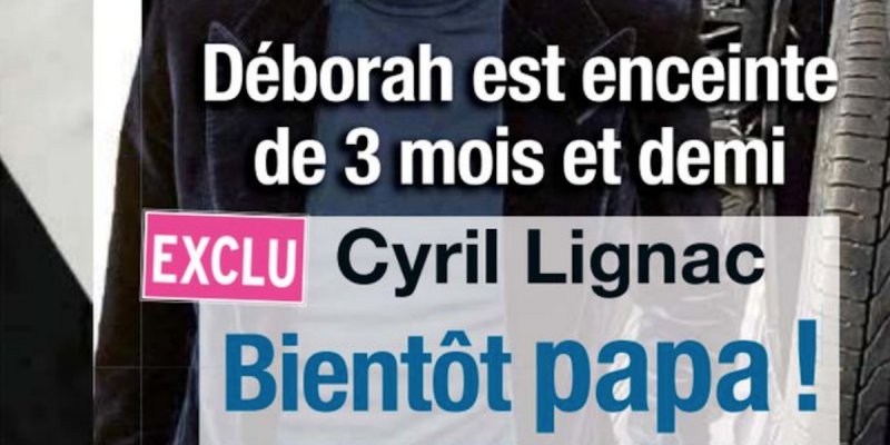 Cyril Lignac bientôt papa - Déborah enceinte de trois mois