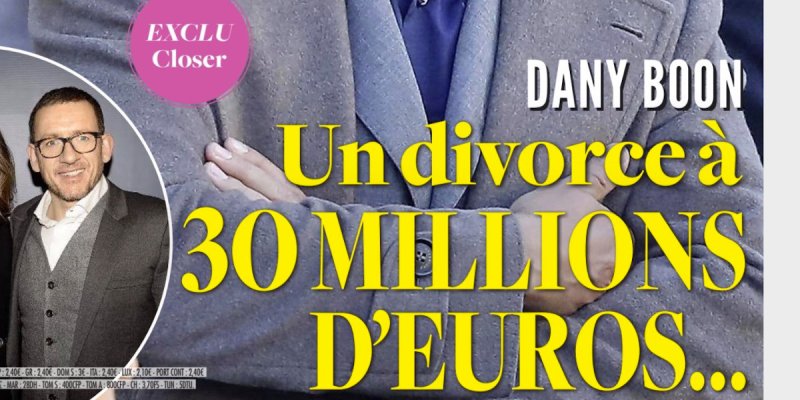 Dany Boom, un divorce à 30 millions d'euros, fin d'histoire avec Yaël