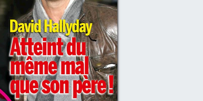David Hallyday atteint du même mal que son père, révélation sur son état