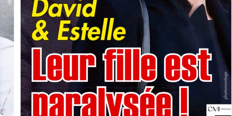David Hallyday et Estelle Lefébure, leur fille paralysée