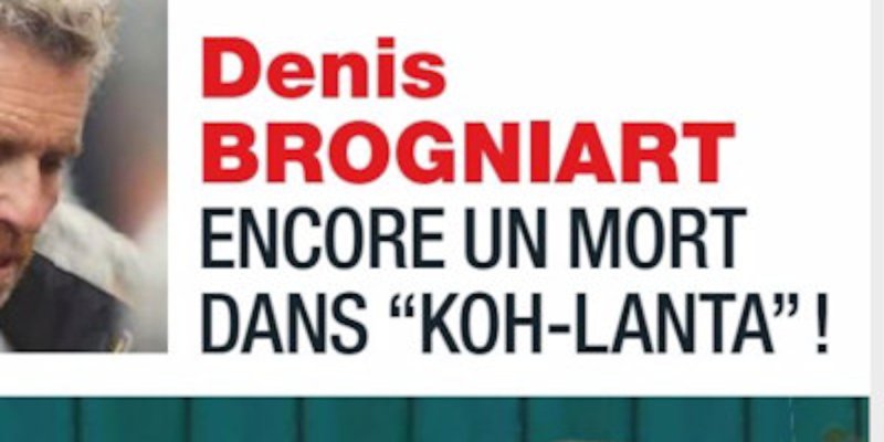 Denis Brogniart, cancer du pancréas, il pleure Bertrand-Kamal de Koh-Lanta