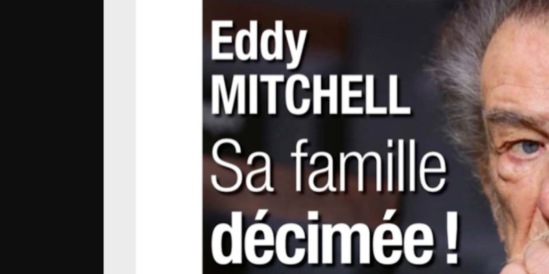 Eddy Mitchell en deuil - sa famille est décimée