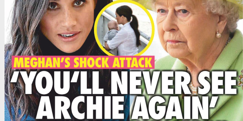 Elizabeth II - Vous ne verrez jamais Archie - L'action en justice de Meghan Markle (photo)