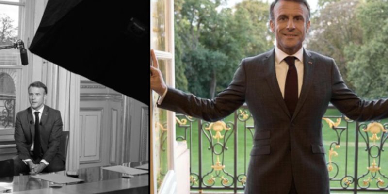 Emmanuel Macron réagit à une vidéo le montrant embrasser un garde du corps