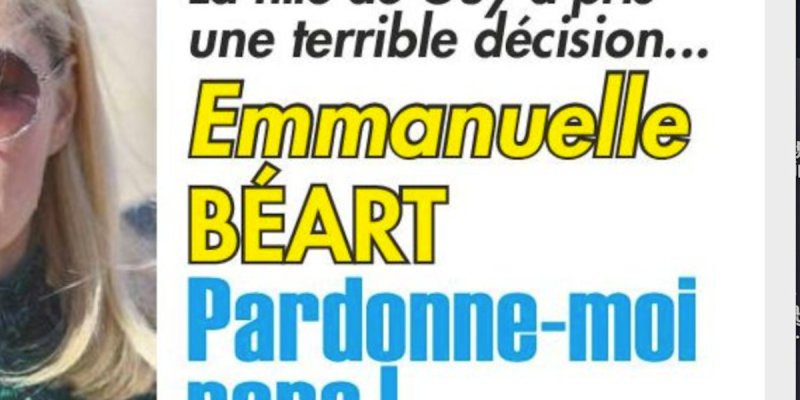 Emmanuelle Béart, une décision terrible, "pardonne-moi papa"