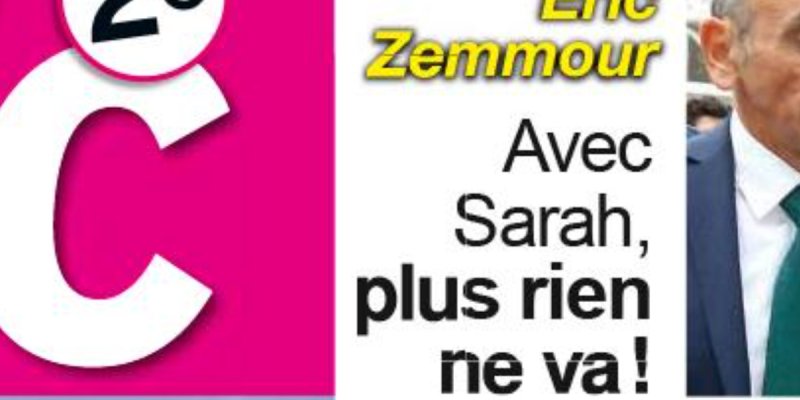 Eric Zemmour, grave crise avec Sarah Knafo - Il cherche un coupable à sa défaite