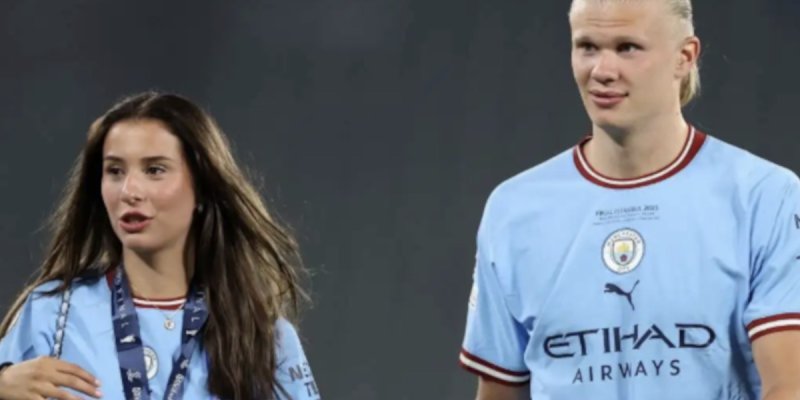 Erling Haaland et Isabel Haugseng : un échange amusant sur les réseaux sociaux