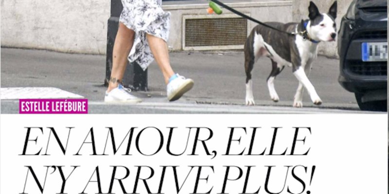 Estelle Lefébure, rupture avec un médecin, en amour, elle n'y arrive pas