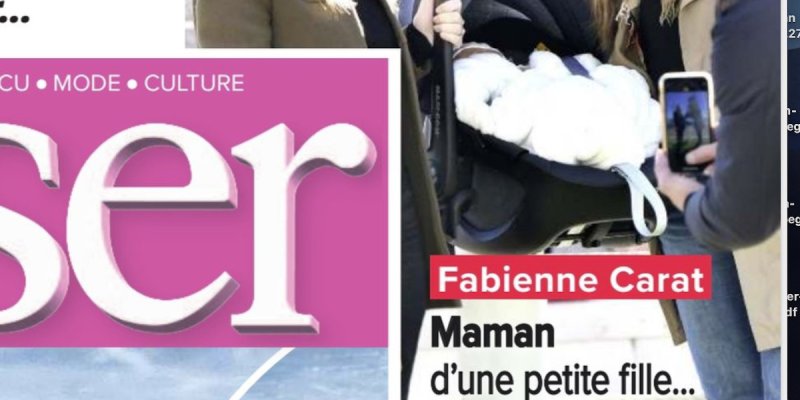 Fabienne Carat maman d'une petite Céleste, née avant terme