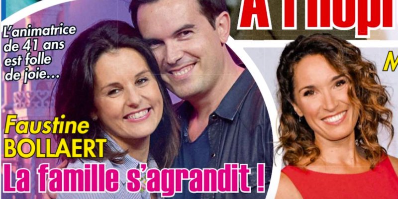 Faustine Bollaert folle de joie, la famille s'agrandit