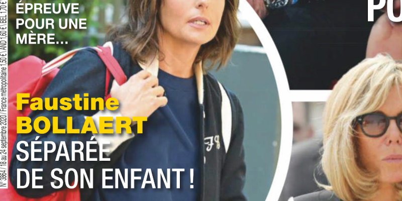 Faustine Bollaert séparée de son enfant, pire épreuve pour une mère