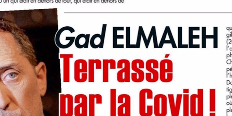 Gad Elmaleh, péricardite, affection pulmonaire, une photo qui révèle tout