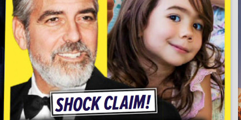 George Clooney, guérilla avec Amal - un enfant caché gâche tout (photo)