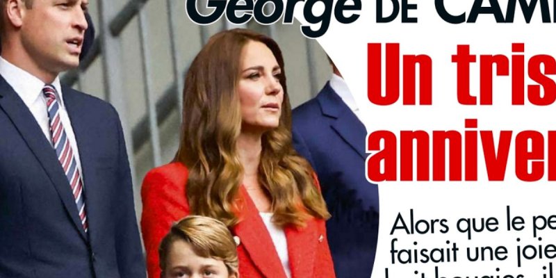 George de Cambridge triste anniversaire - Grand débat entre Kate Middleton et William