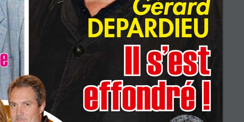 Gérard Depardieu face au drame - Il s'est effondré en pleine rue