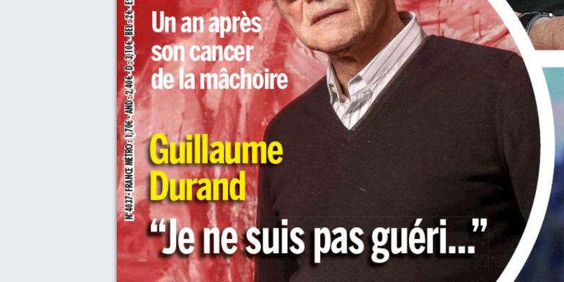 Guillaume Durand « Je ne suis pas guéri » - Un an après son cancer de la mâchoire