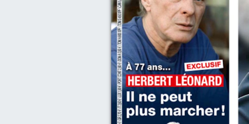 Herbert Léonard, grave problème artériel, il ne peut plus marcher