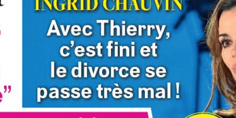 Ingrid Chauvin, divorce très difficile avec Thierry Peythieu, inquiétante confidence