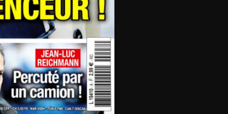 Jean-Luc Reichmann percuté par un camion, un sombre souvenir