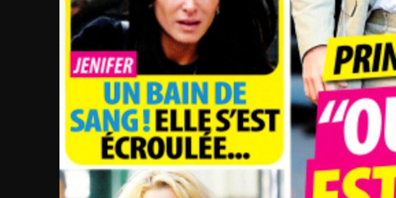 Jenifer, bain de sang, elle s'est écroulée