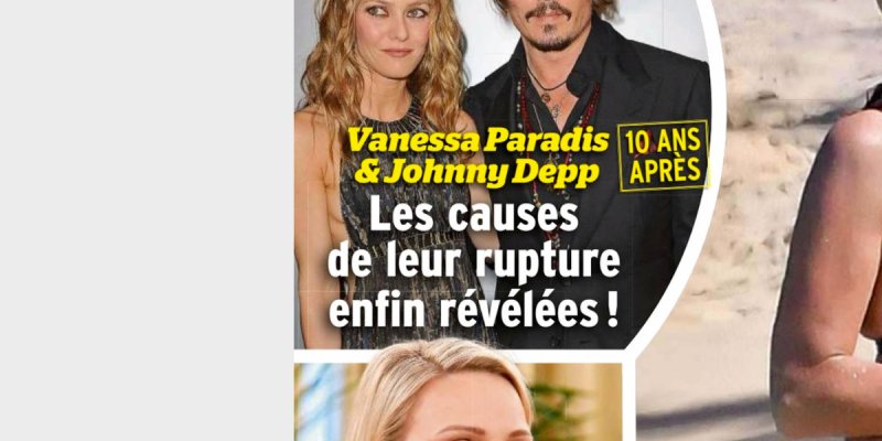 Johnny Depp et Vanessa Paradis, révélation sur les vraies causes de leur rupture