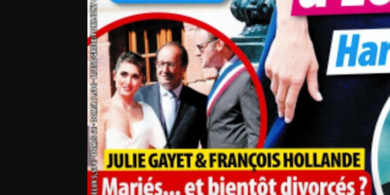 Julie Gayet et François Hollande, mariés…et bientôt divorcés ?
