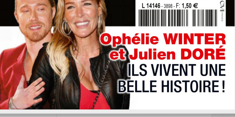 Julien Doré et Ophélie Winter, ils vivent une belle histoire